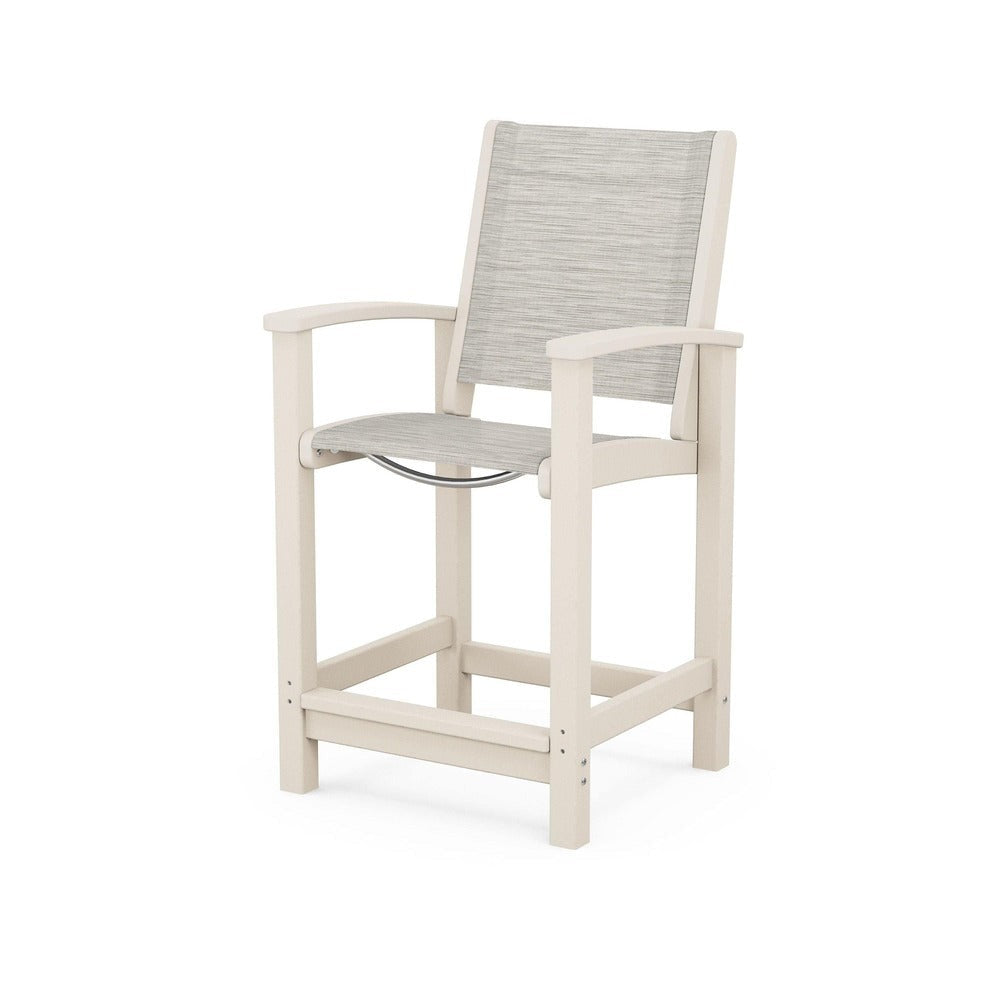 POLYWOOD® Coastal Counter Chair - 9011
