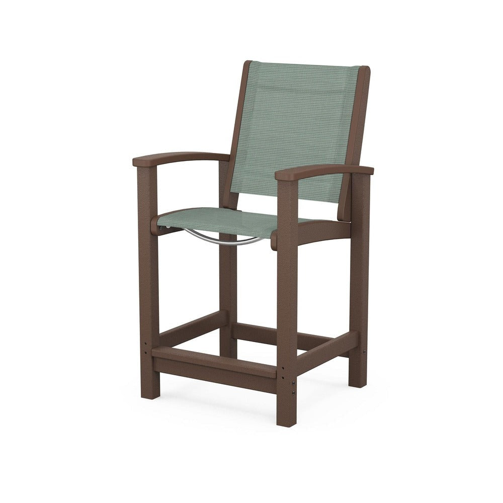 POLYWOOD® Coastal Counter Chair - 9011