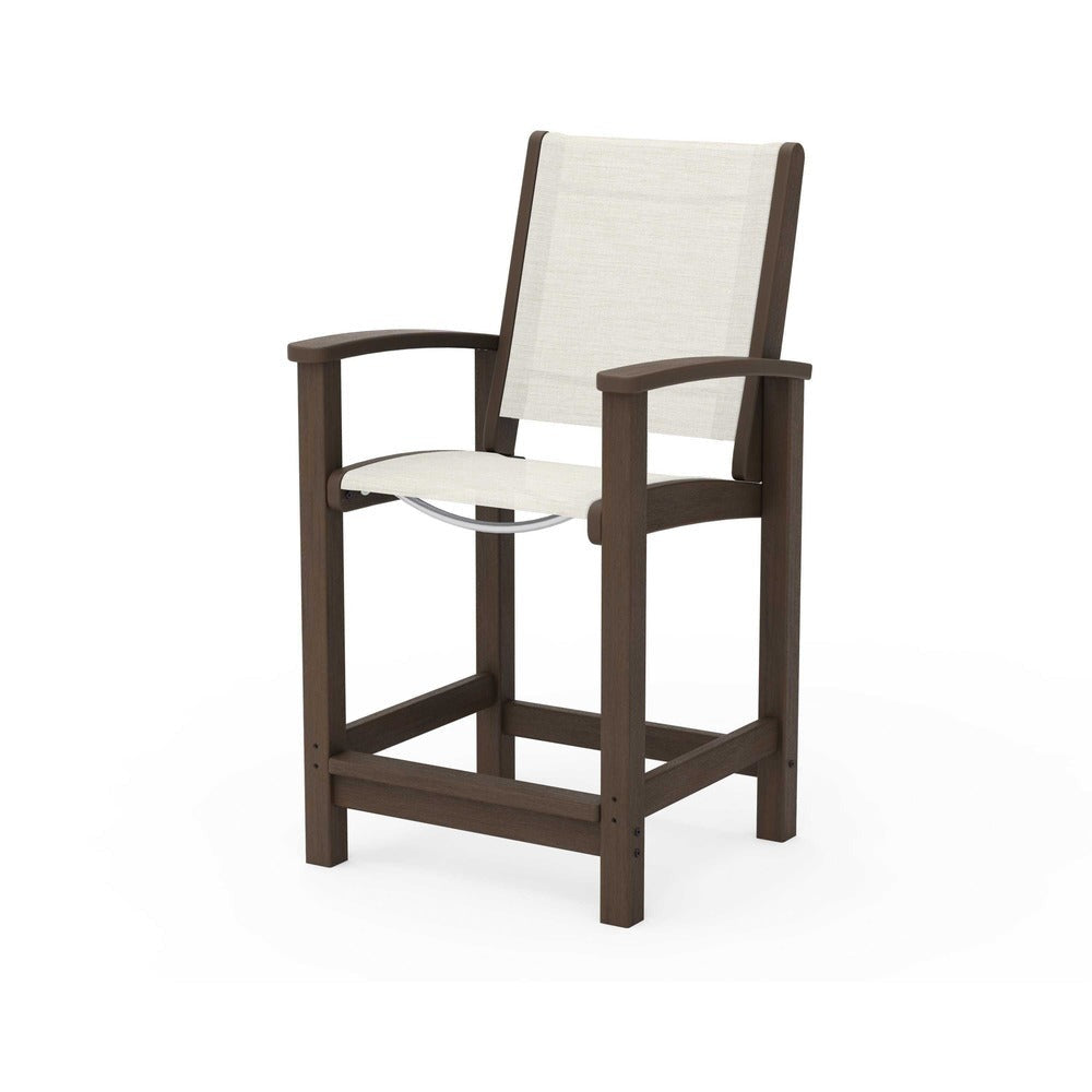 POLYWOOD® Coastal Counter Chair - 9011
