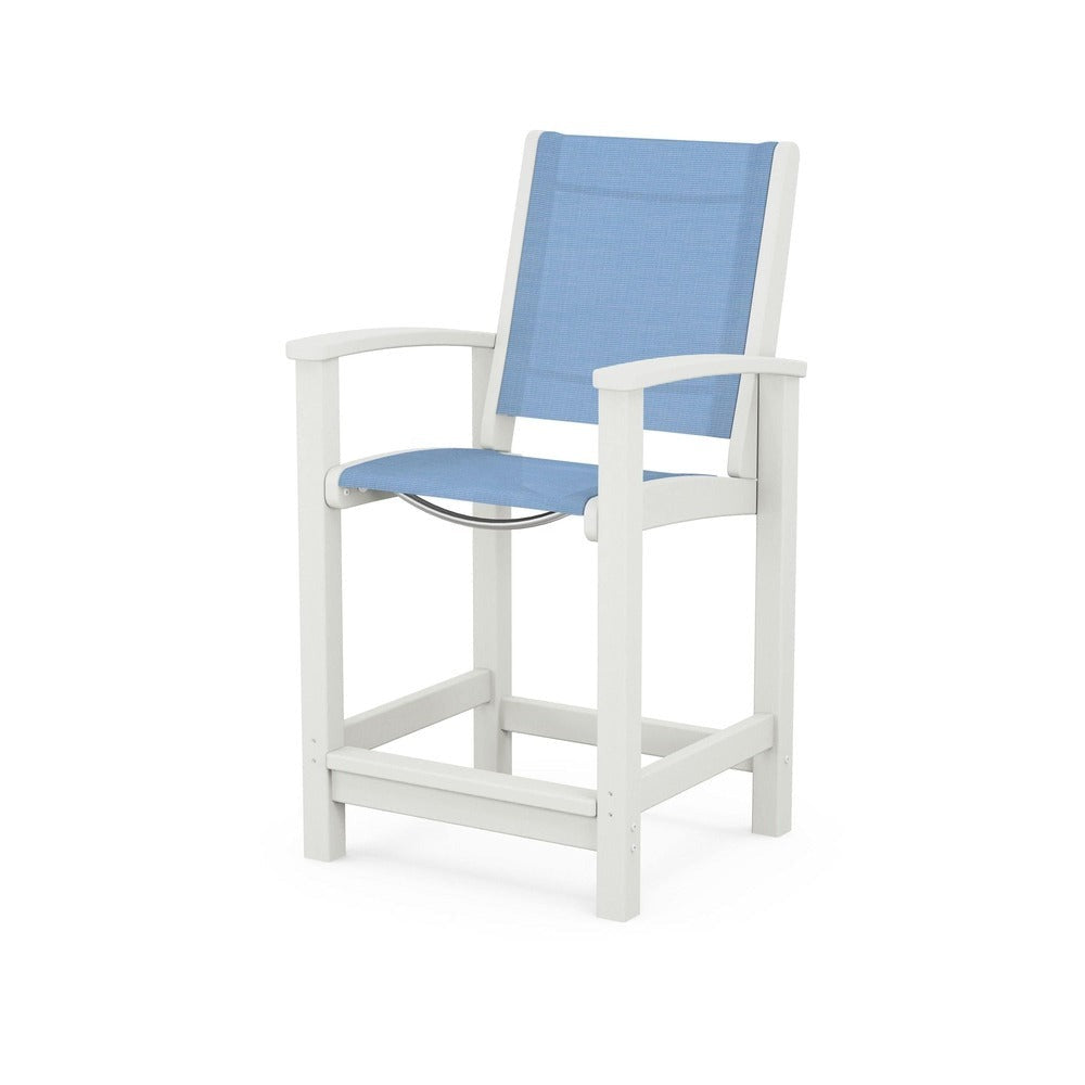 POLYWOOD® Coastal Counter Chair - 9011