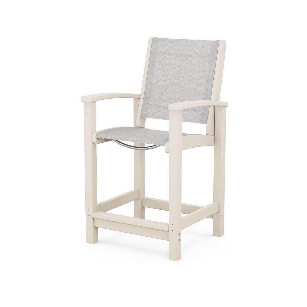 POLYWOOD® Coastal Counter Chair - 9011