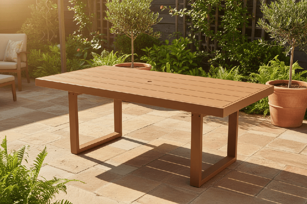 POLYWOOD® EDGE 40" x 78" Dining Table - EMT4078 Table POLYWOOD®