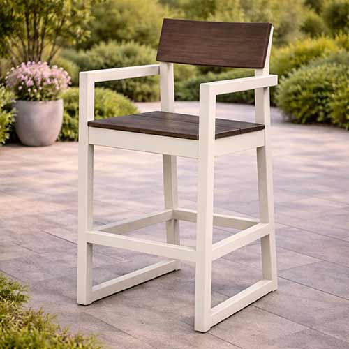 POLYWOOD® EDGE Bar Arm Chair - Select Accents - EMD202 Chair POLYWOOD®