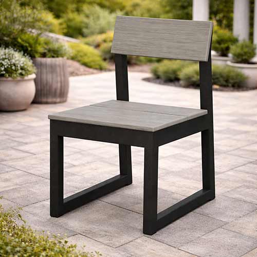 POLYWOOD® EDGE Dining Side Chair - Select Accents - EMD100 Chair POLYWOOD®