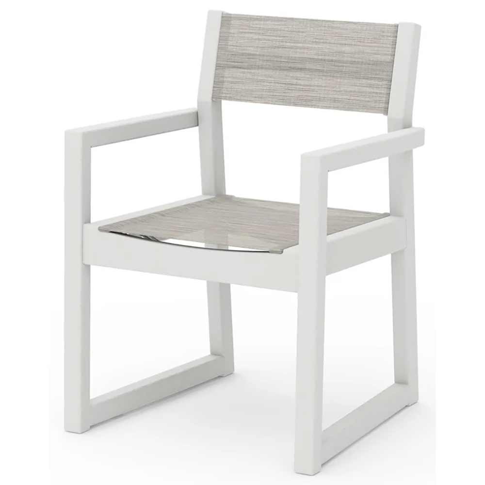 POLYWOOD® EDGE Sling Dining Arm Chair - EMD290