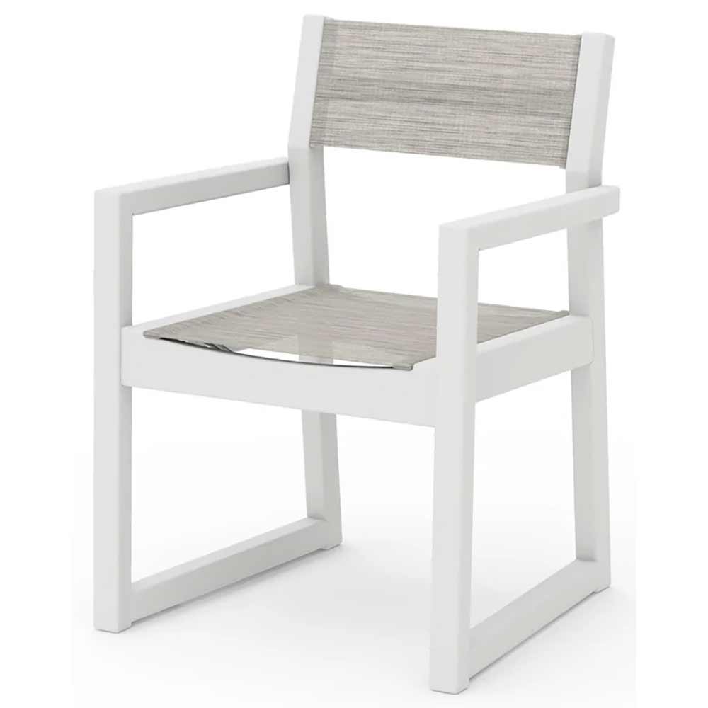 POLYWOOD® EDGE Sling Dining Arm Chair - EMD290