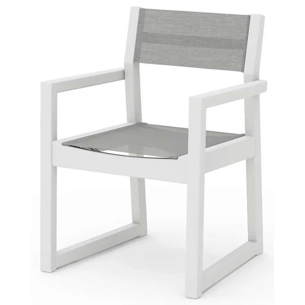 POLYWOOD® EDGE Sling Dining Arm Chair - EMD290