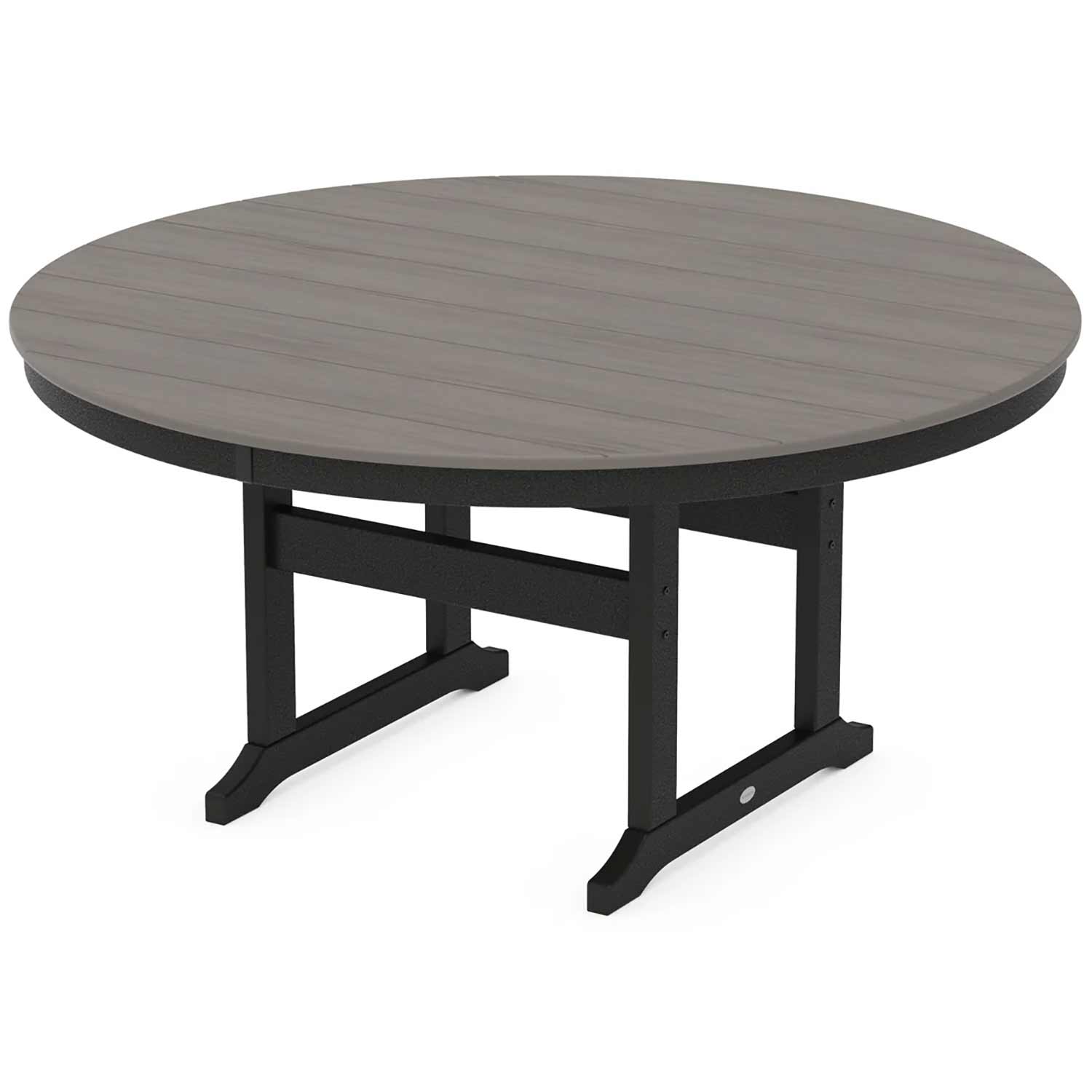 POLYWOOD® Table POLYWOOD® Farmhouse 60" Round Dining Table - Select Accents - RT260-L5