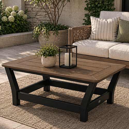 POLYWOOD® Harbour Slat Coffee Table - Select Accents - 4019