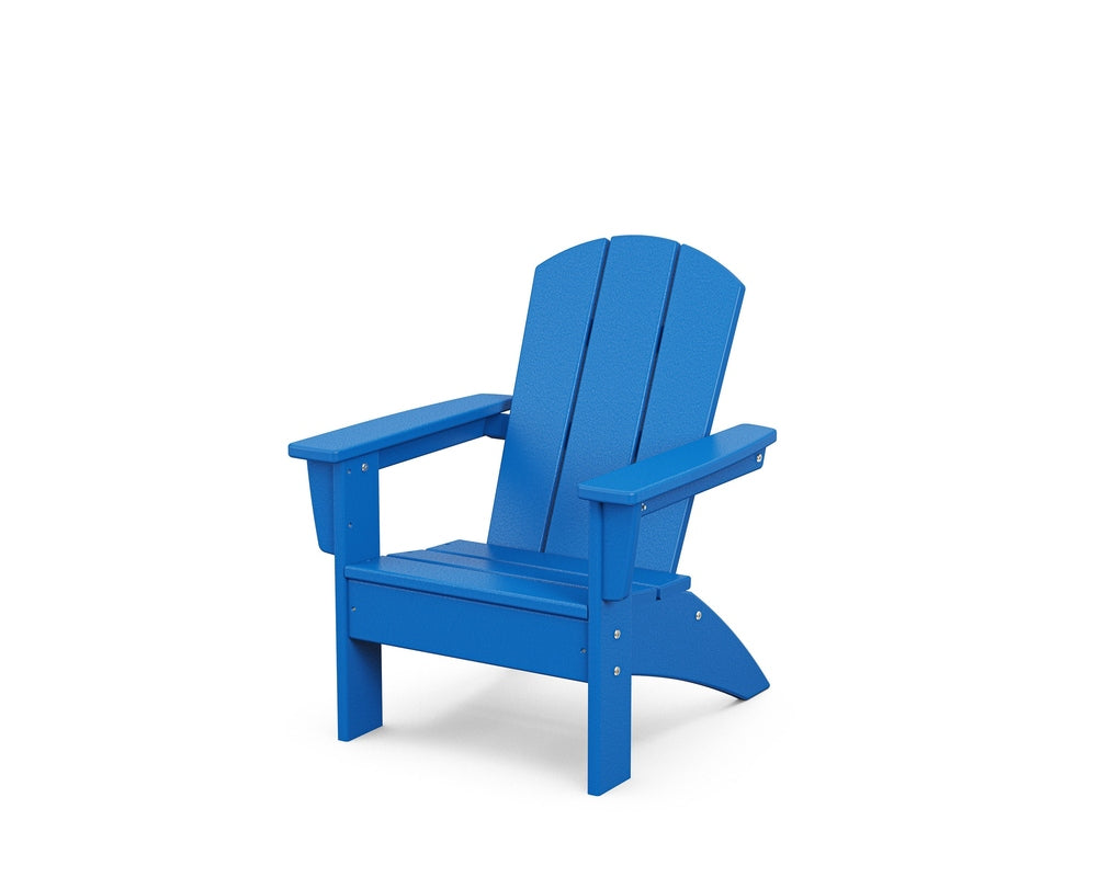 Kids Nautical Adirondack Chair - Pacific Blue