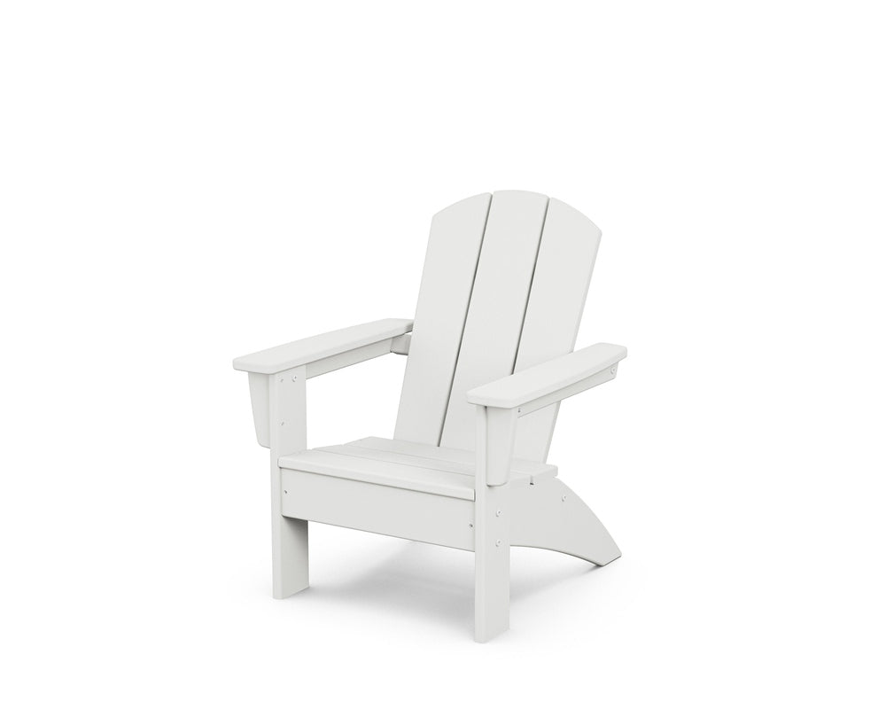 Kids Nautical Adirondack Chair - White
