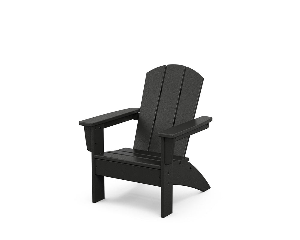 Kids Nautical Adirondack Chair - Black