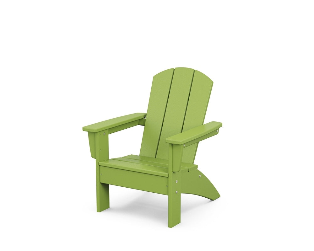 Kids Nautical Adirondack Chair - Lime