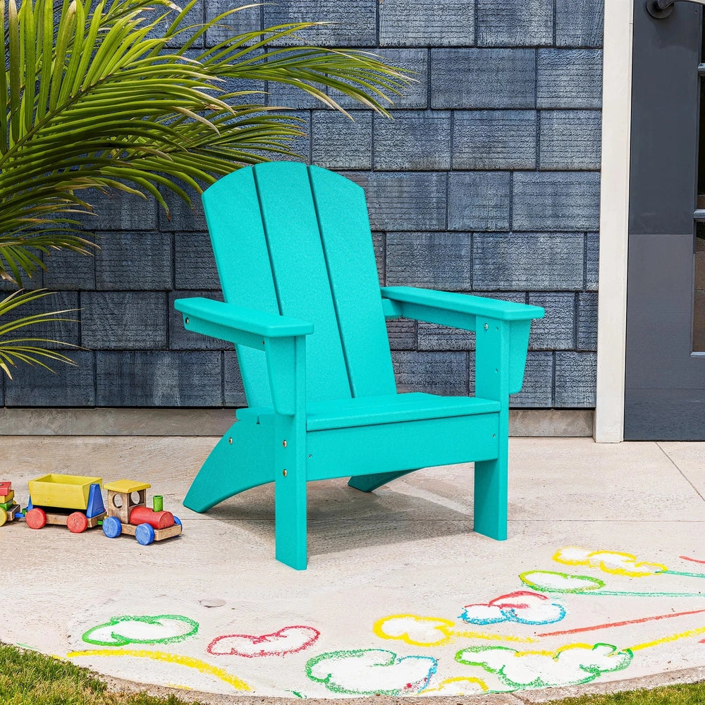 POLYWOOD® Kids Nautical Adirondack Chair - ADK110