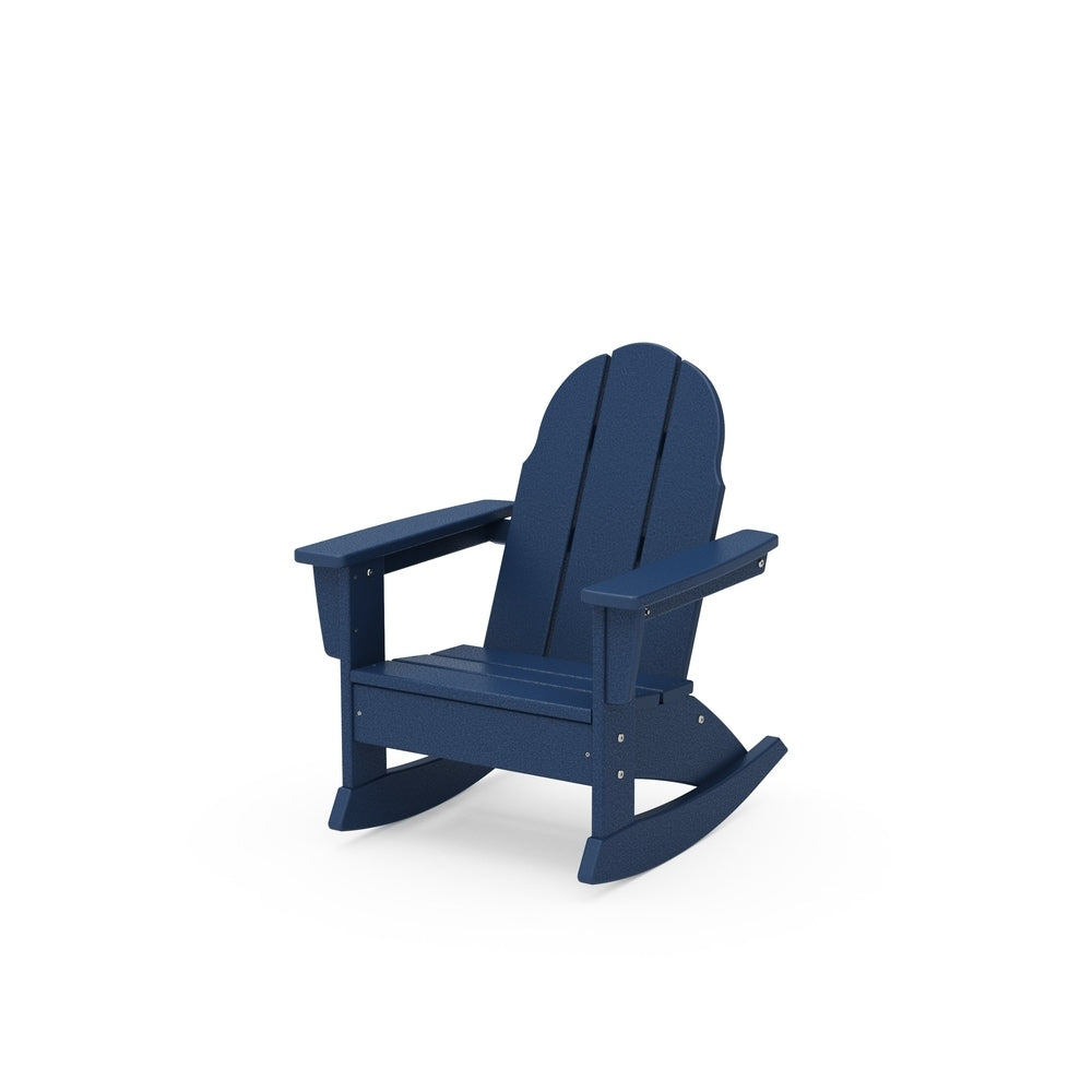 Kids Vineyard Adirondack Rocking Chair - Navy