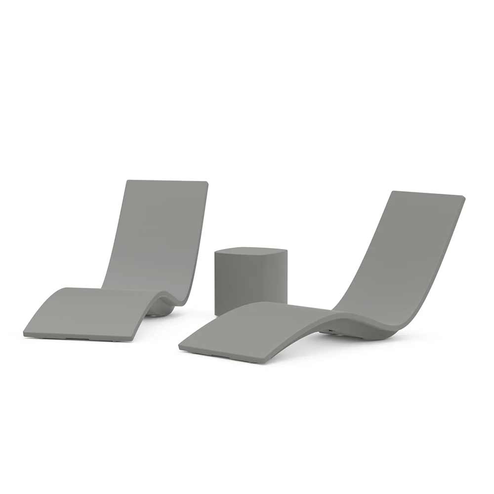 POLYWOOD® Laguna 3-Piece In-Pool Chaise Lounge Set - PWS2939-1 chairs POLYWOOD®