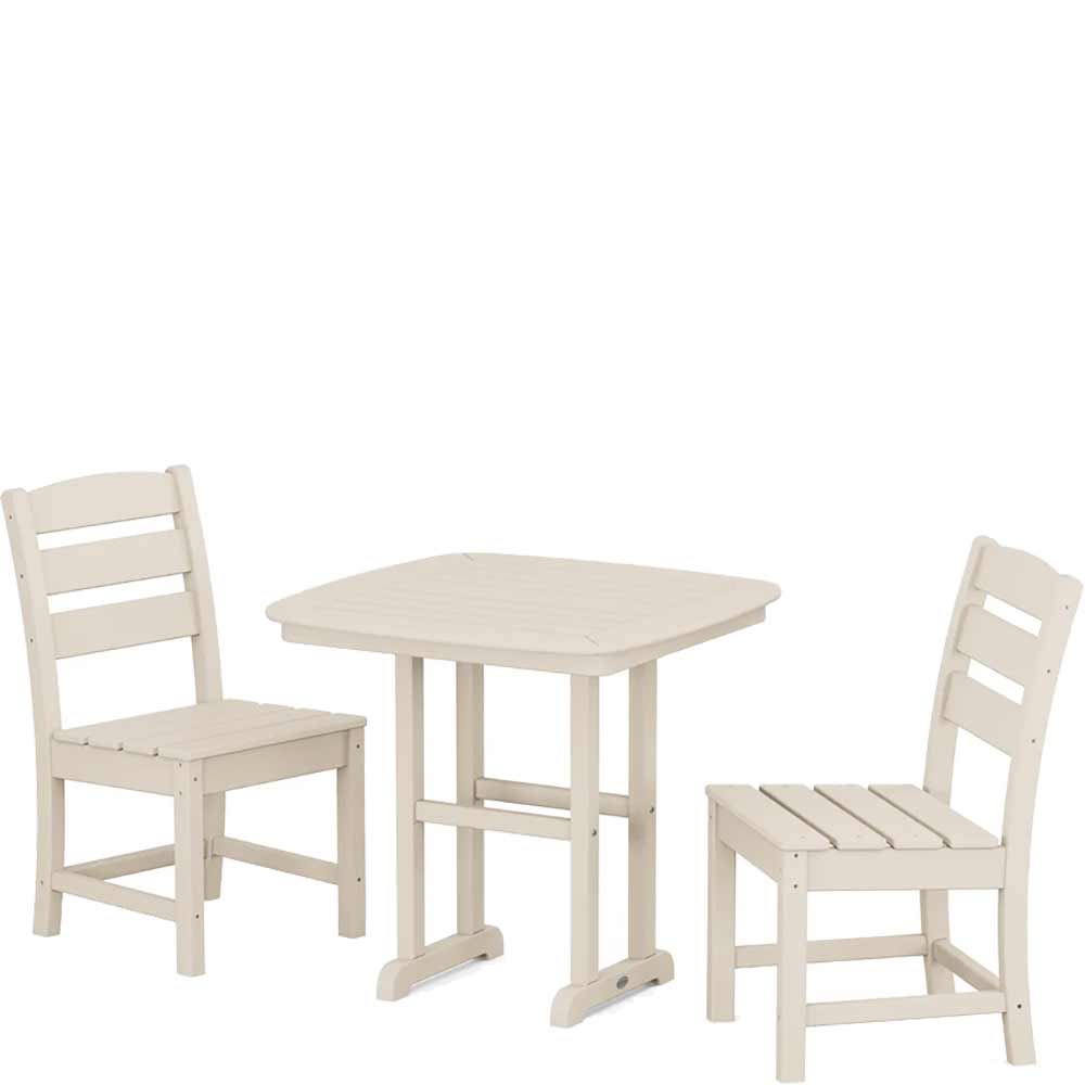 POLYWOOD® Lakeside Side Chair 3-Piece Dining Set - PWS1213-1 Dining Set POLYWOOD®