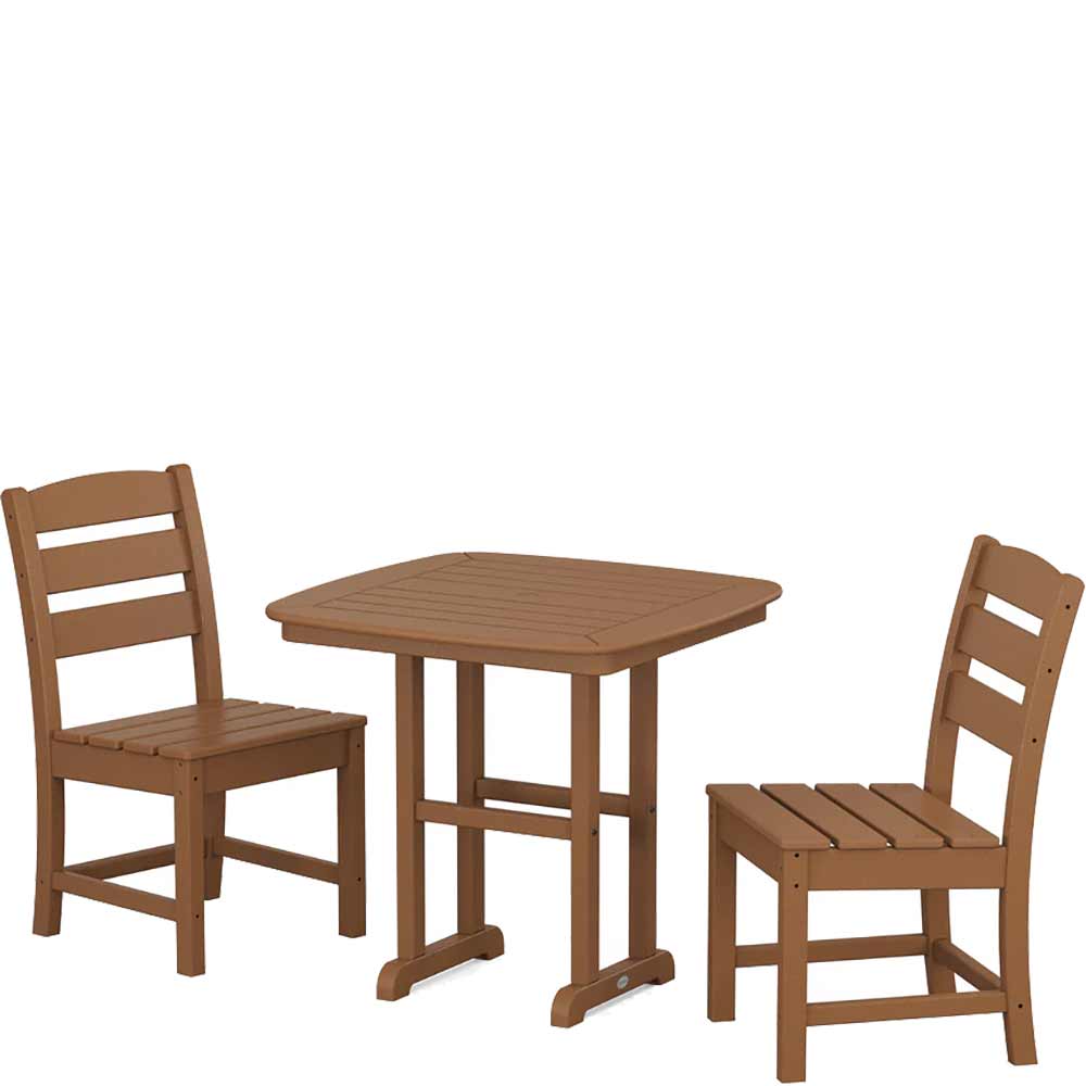 POLYWOOD® Lakeside Side Chair 3-Piece Dining Set - PWS1213-1 Dining Set POLYWOOD®
