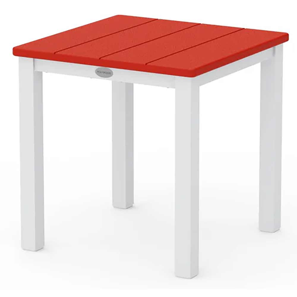 POLYWOOD® - Main Street 18" Side Table - ALT18 Outdoor Furniture POLYWOOD®