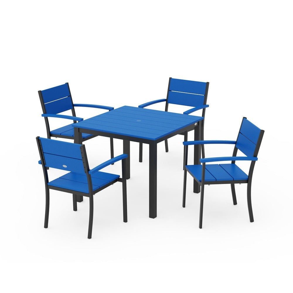 POLYWOOD® - Main Street 5-Piece Dining Set - PWS2862 Outdoor Furniture POLYWOOD®