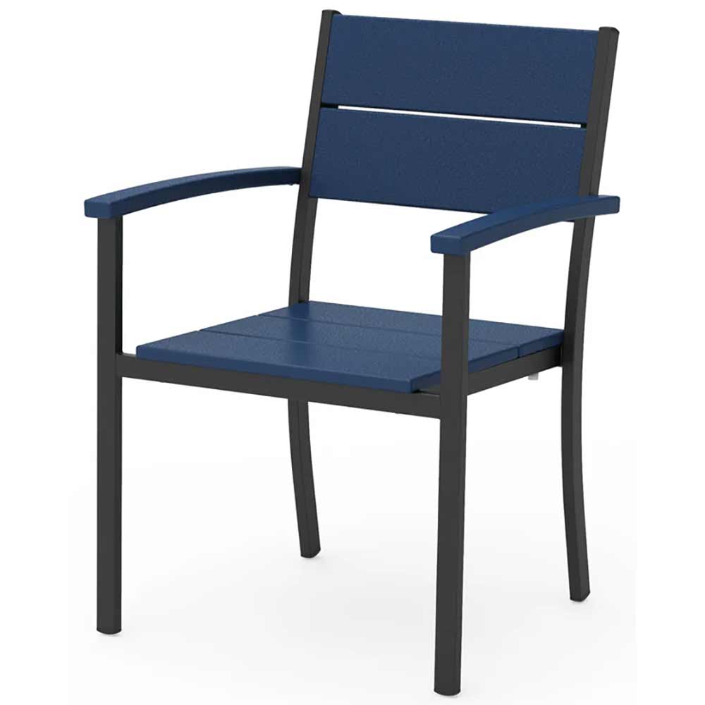 POLYWOOD® - Main Street Stacking Dining Arm Chair - AL210
