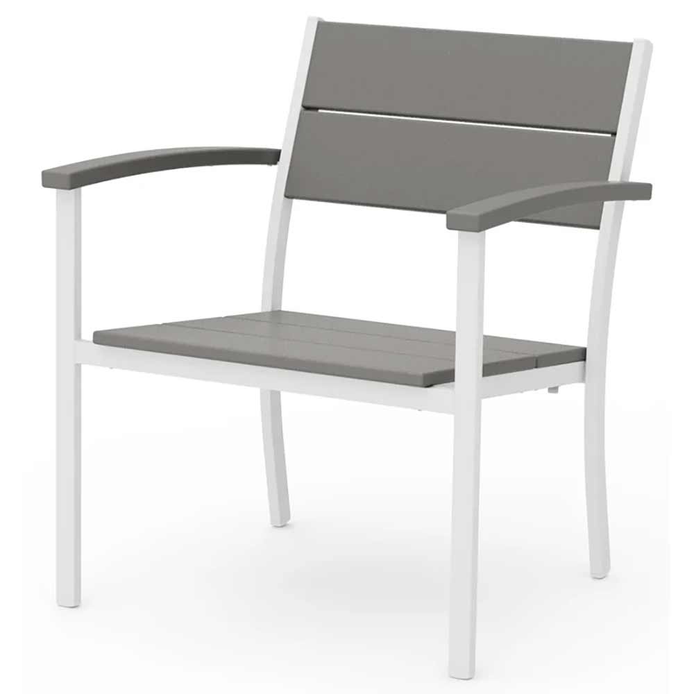 POLYWOOD® - Main Street Stacking Lounge Arm Chair - AL310 Outdoor Furniture POLYWOOD®