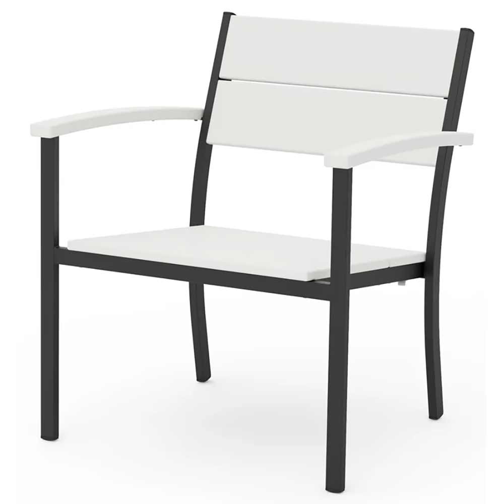POLYWOOD® - Main Street Stacking Lounge Arm Chair - AL310 Outdoor Furniture POLYWOOD®