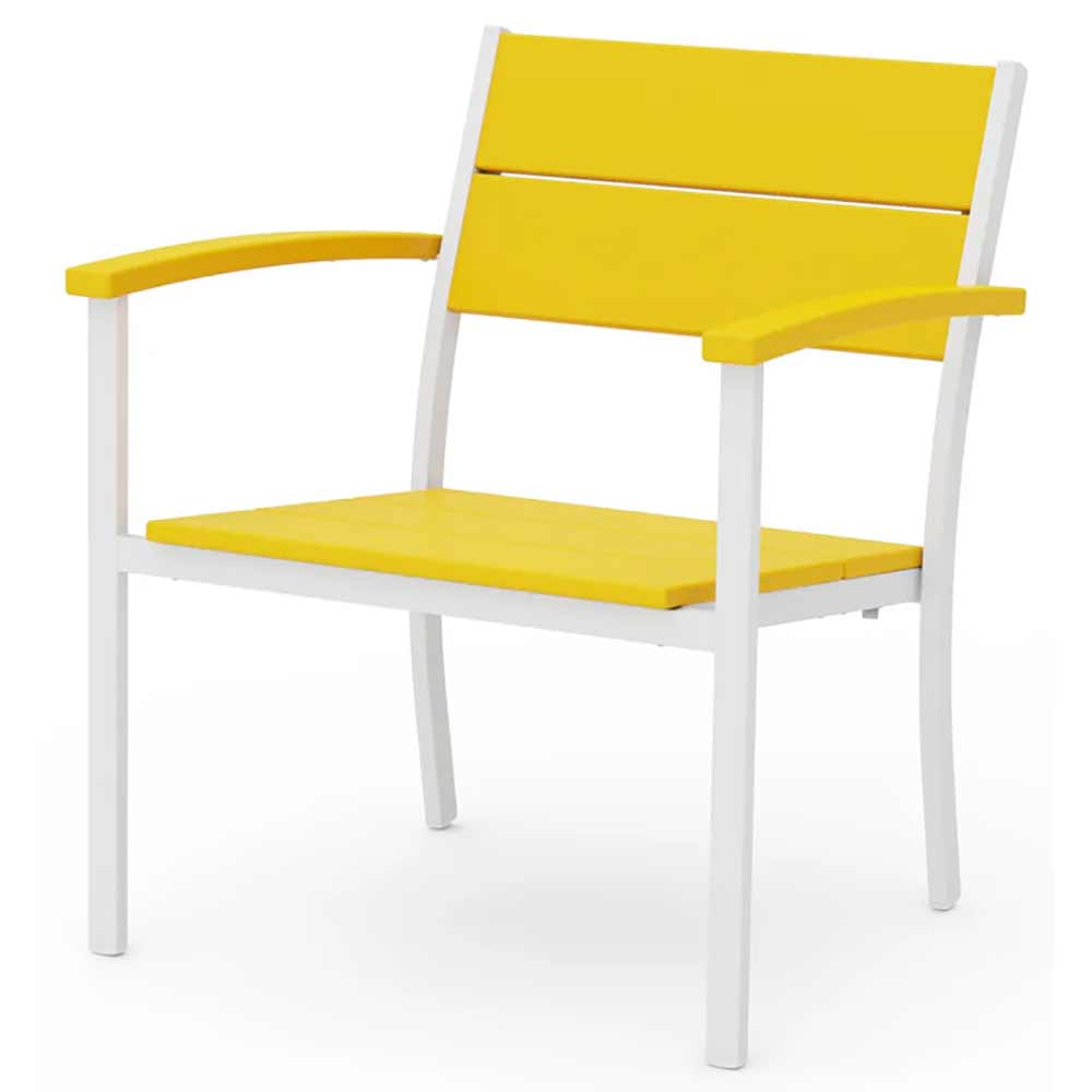 POLYWOOD® - Main Street Stacking Lounge Arm Chair - AL310 Outdoor Furniture POLYWOOD®