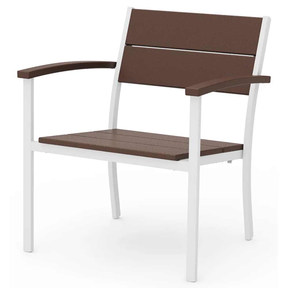 POLYWOOD® - Main Street Stacking Lounge Arm Chair - AL310 Outdoor Furniture POLYWOOD®