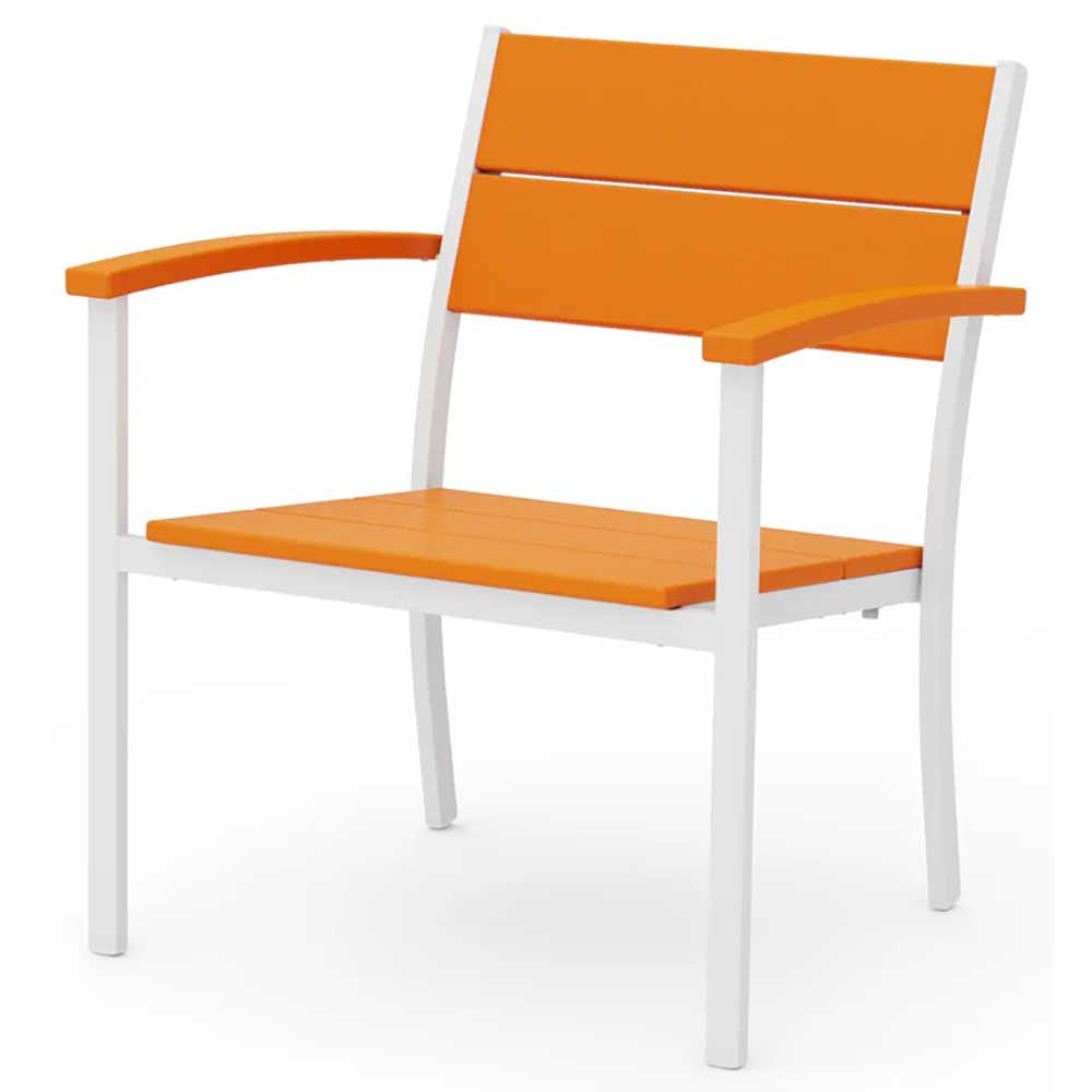 POLYWOOD® - Main Street Stacking Lounge Arm Chair - AL310 Outdoor Furniture POLYWOOD®