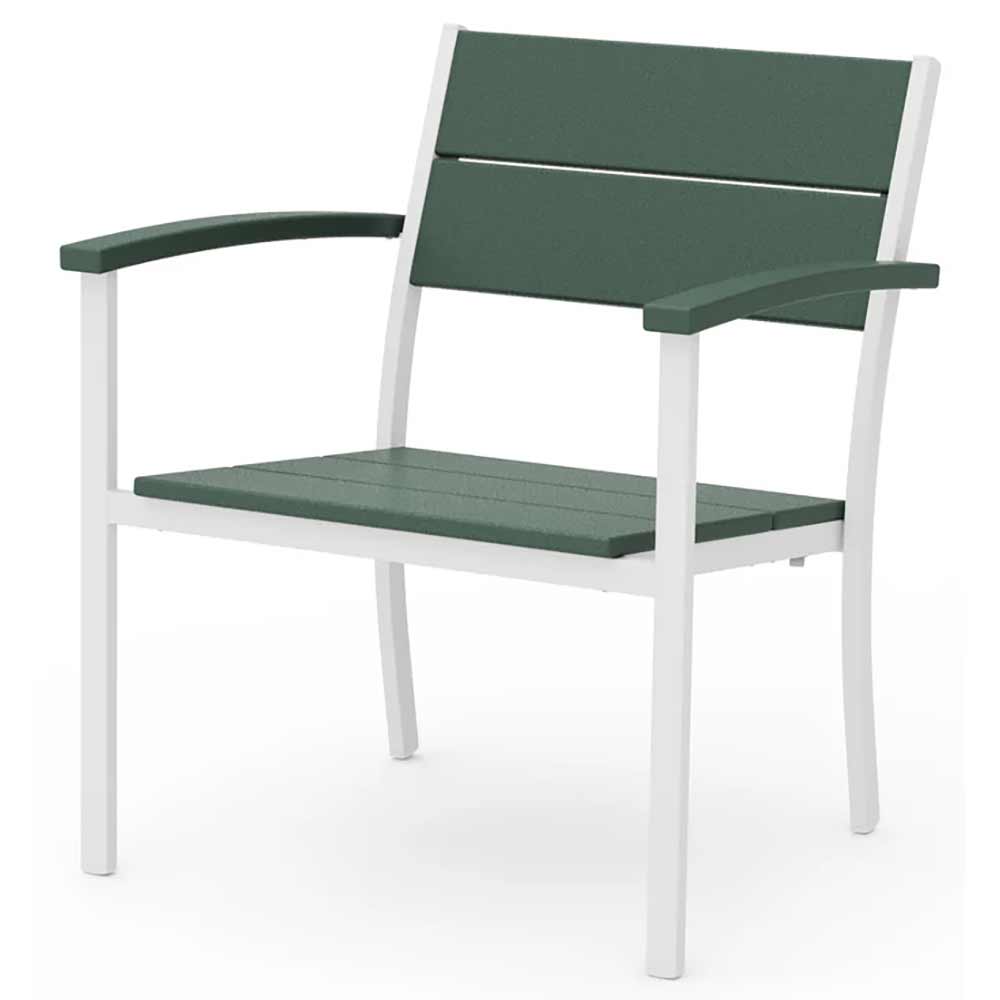 POLYWOOD® - Main Street Stacking Lounge Arm Chair - AL310 Outdoor Furniture POLYWOOD®