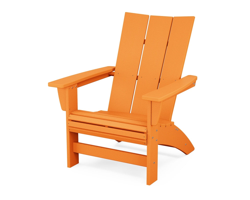 Modern Grand Adirondack Chair - Tangerine