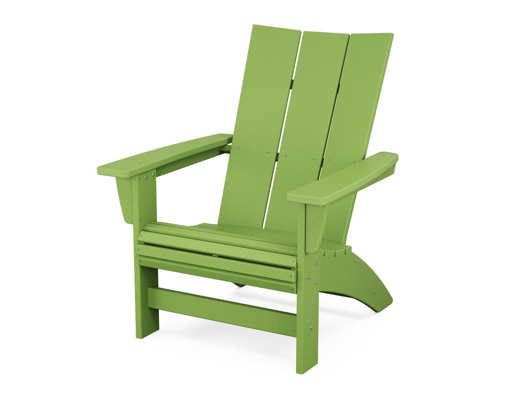 Modern Grand Adirondack Chair - Lime