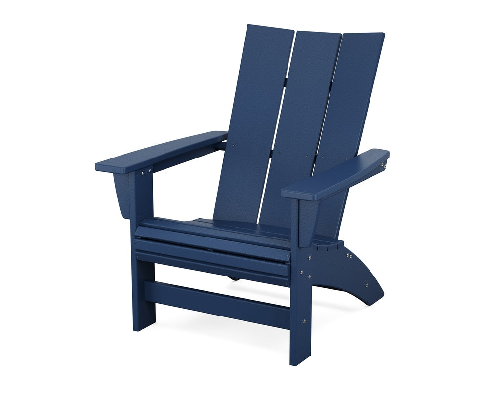 Modern Grand Adirondack Chair - Navy