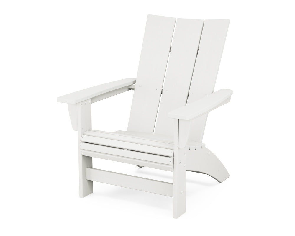 Modern Grand Adirondack Chair - Vintage White
