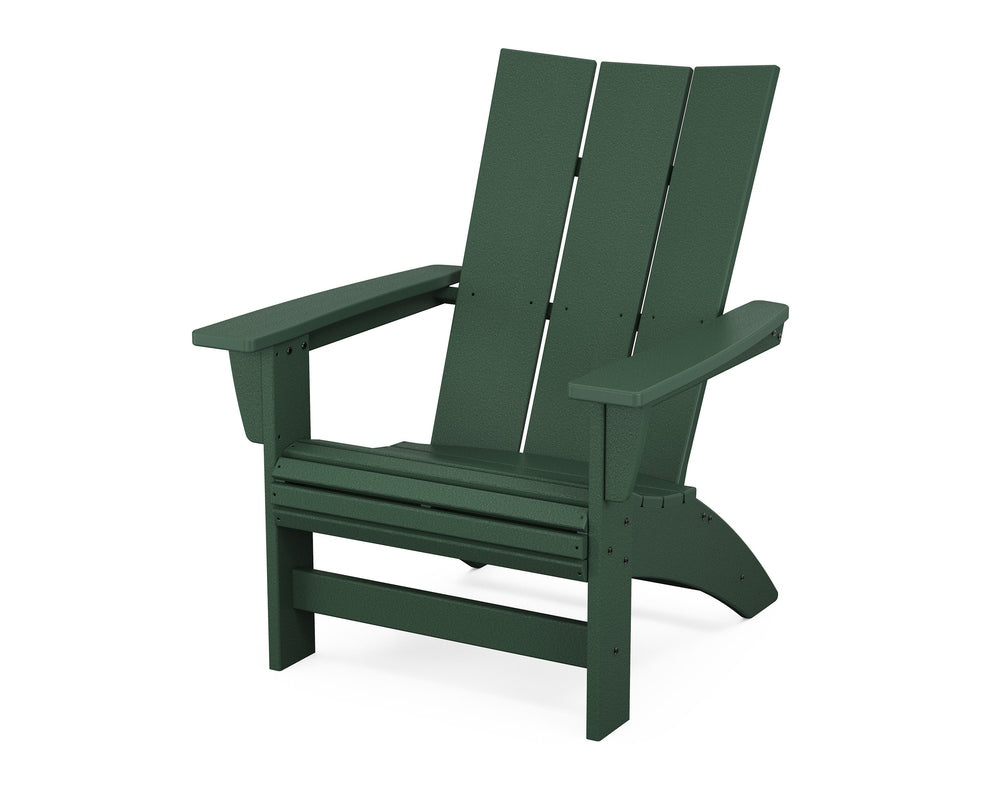 Modern Grand Adirondack Chair - Green