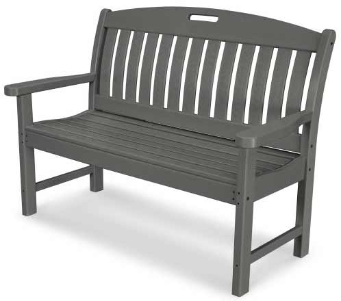 POLYWOOD® Nautical 48" Bench - NB48 Benches POLYWOOD®