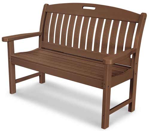 POLYWOOD® Nautical 48" Bench - NB48 Benches POLYWOOD®