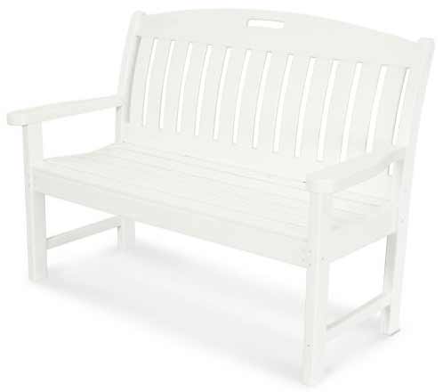 POLYWOOD® Nautical 48" Bench - NB48 Benches POLYWOOD®