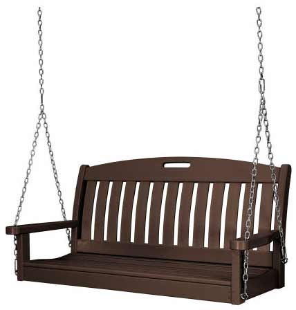 POLYWOOD® Nautical 48" Swing - NS48 Benches POLYWOOD®