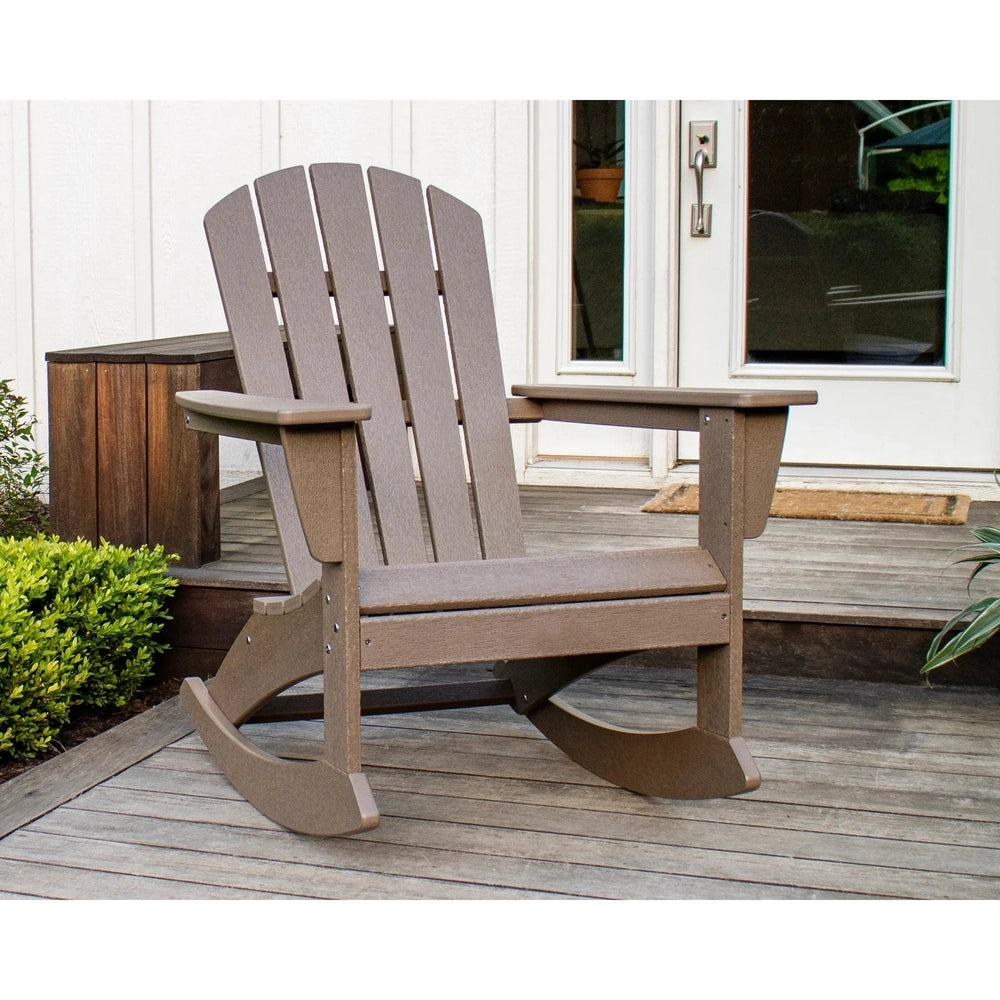 POLYWOOD® Nautical Adirondack Rocking Chair - ADR410