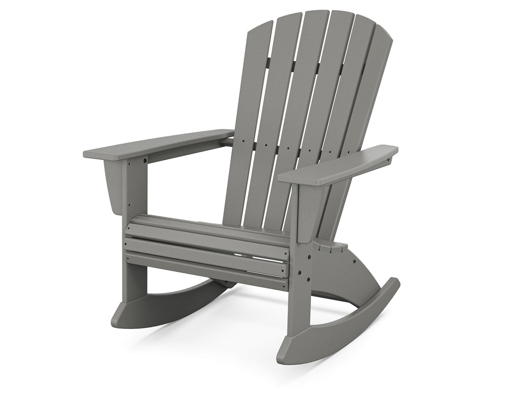 POLYWOOD® Nautical Curveback Adirondack Rocking Chair - ADR610