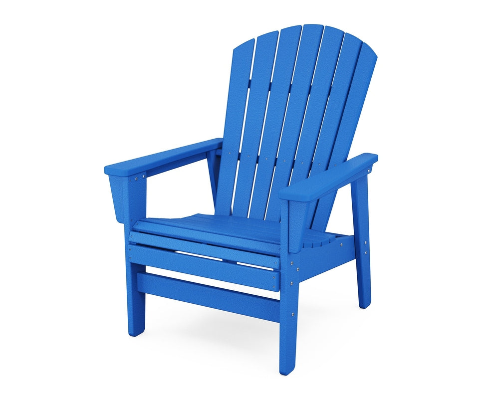 Nautical Grand Upright Adirondack Chair - Pacific Blue