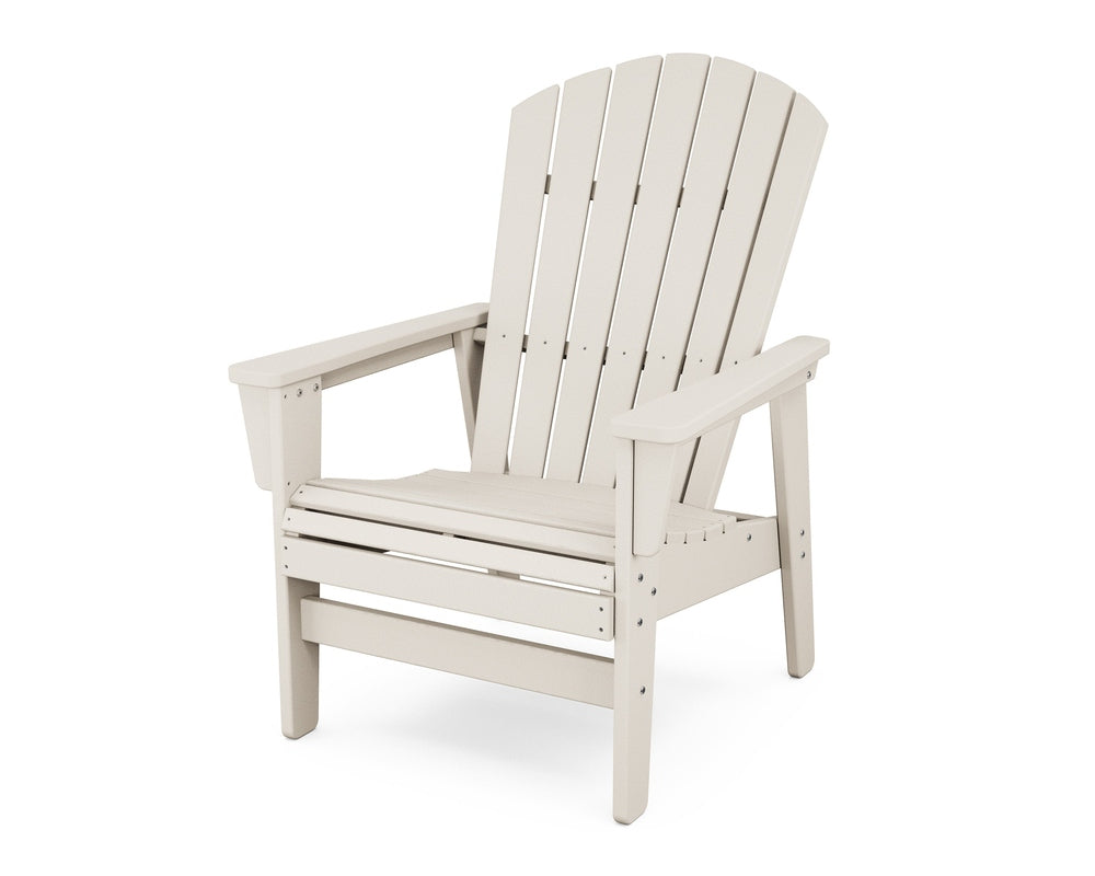 Nautical Grand Upright Adirondack Chair - Sand