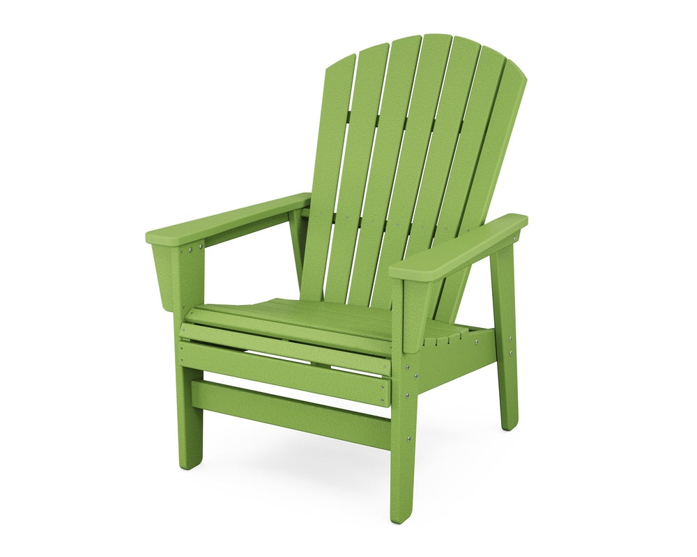 Nautical Grand Upright Adirondack Chair - Lime
