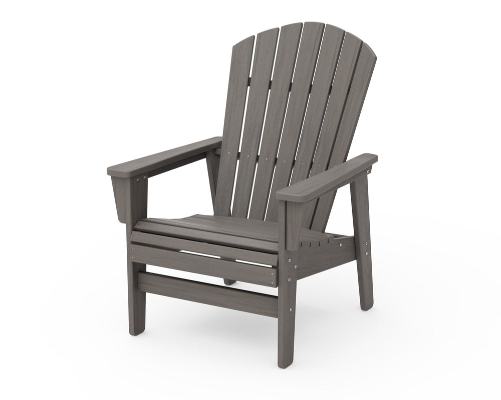 Nautical Grand Upright Adirondack Chair - Driftwood