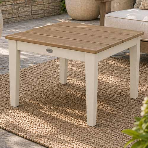 POLYWOOD® Newport 22" End Table - Select Accents - CT22