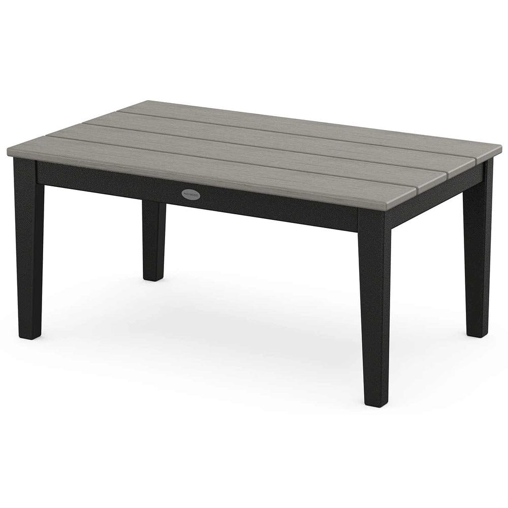 POLYWOOD® Newport 22" x 36" Coffee Table - Select Accents - CT2236