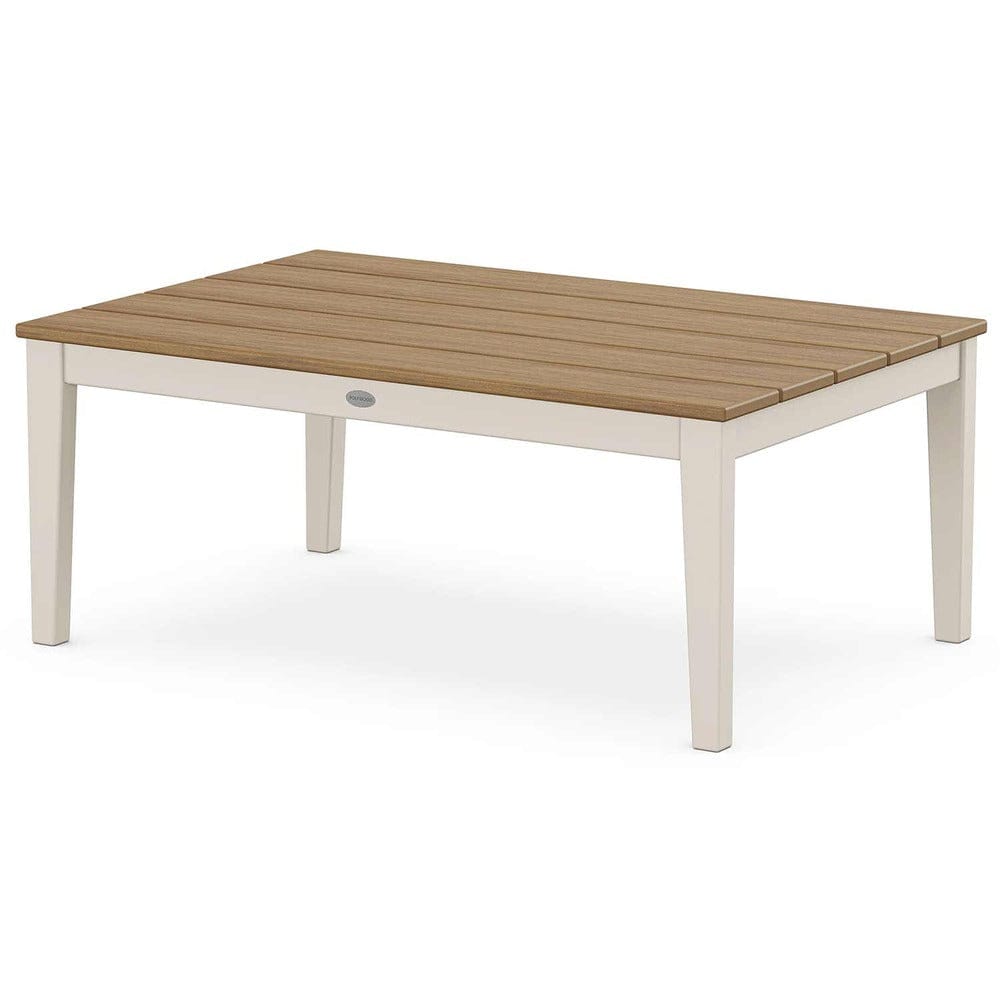 POLYWOOD® Newport 28" x 42" Coffee Table - Select Accents - CT2842