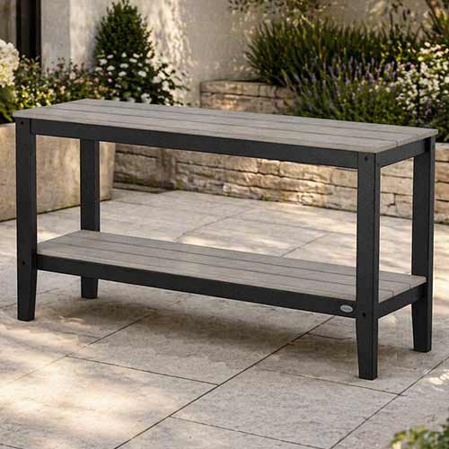POLYWOOD® Newport 55” Console / Sofa Table - Select Accents - CT1755